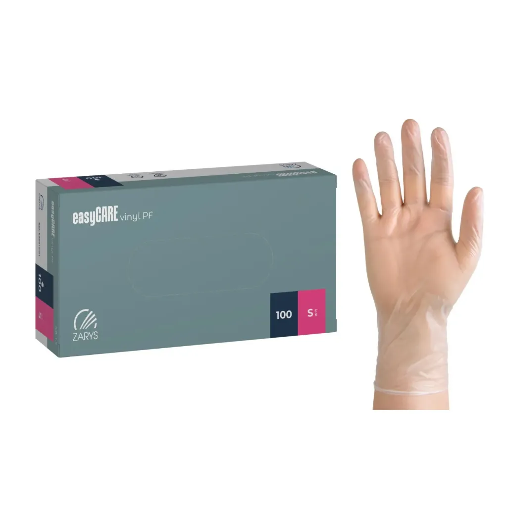 Gants vinyle taille S (boîte de 100)