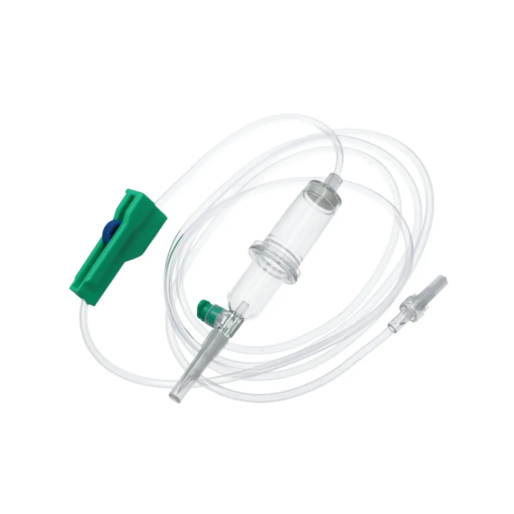 Set de perfusion double chambre stérile 180 cm (boîte de 25)