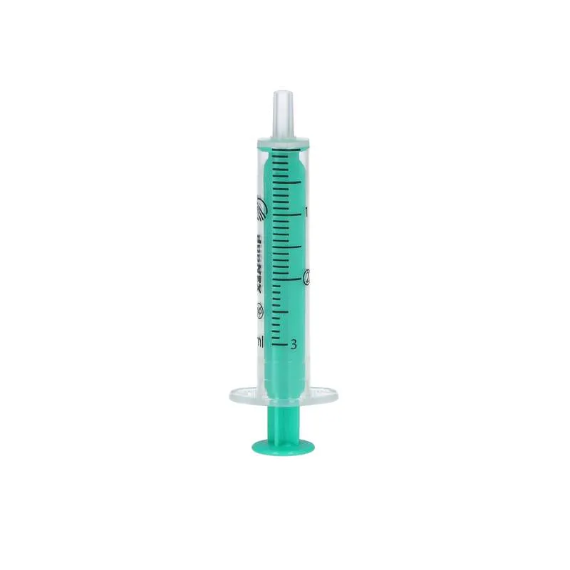 [002ML-2CZ-G] Seringue à usage unique 2 pièces 2 ml luer (boîte de 100)