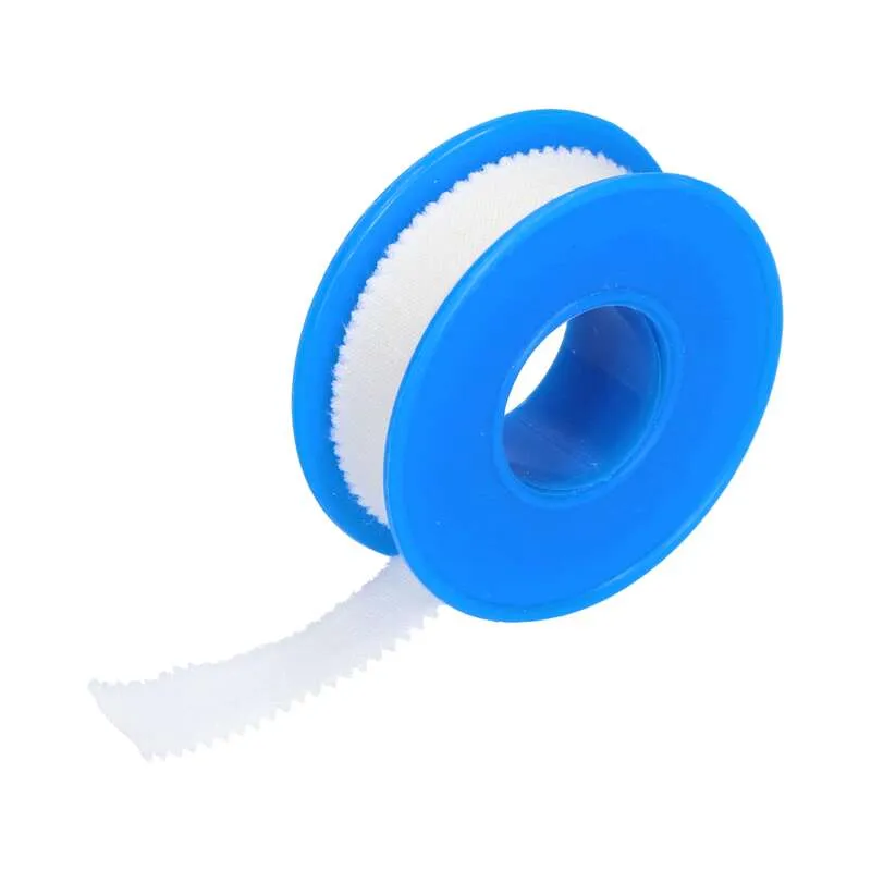 Ruban adhésif en tissu blanc 1,25 cm x 5 m (boîte de 24)