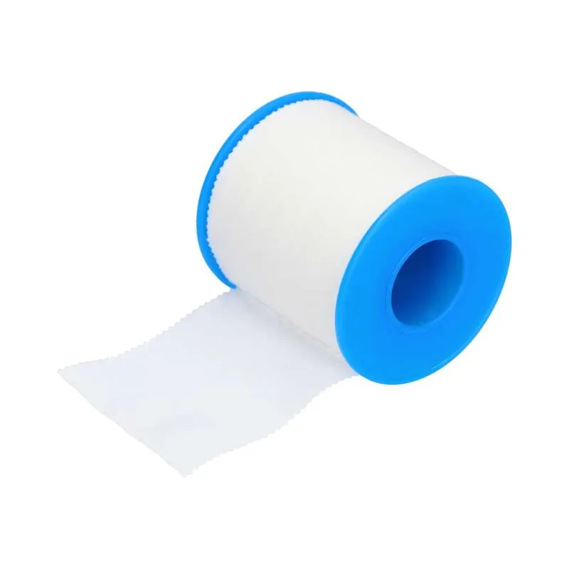 Ruban adhésif en tissu blanc 5 cm x 5 m (boîte de 6)