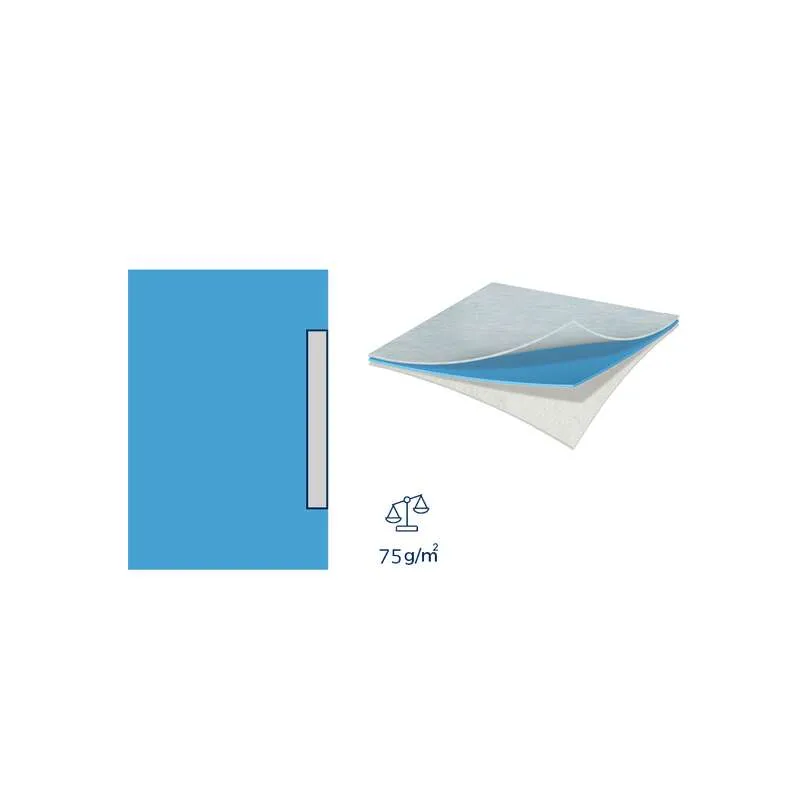 [AT-NFNFA-S_4] Champ opératoire trilaminé stérile avec fenêtre adhésive dia. 7 cm - 75 cm x 90 cm (boîte de 50) 