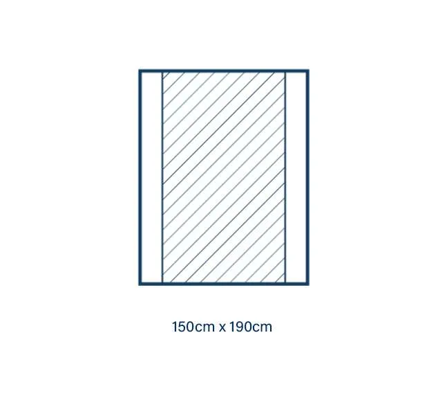 [AT-SD-S_4] Champ de table stérile 150 cm x 190 cm (boîte de 30)