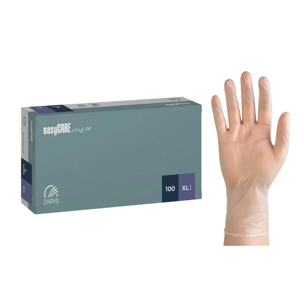 Gants vinyle taille XL (boîte de 100)