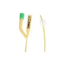 Sonde de Foley latex à deux voies avec valve en caoutchouc CH 26 - ballon 5-10 ml (boîte de 10)